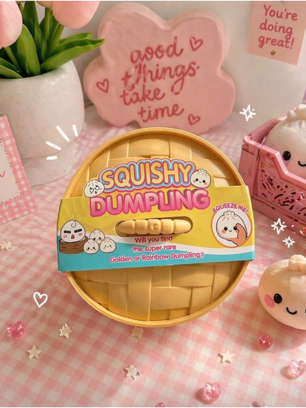 Mystery Squishy Dumpling Toy